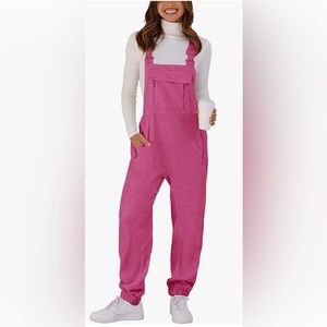 NWOT Sherpa Overalls!